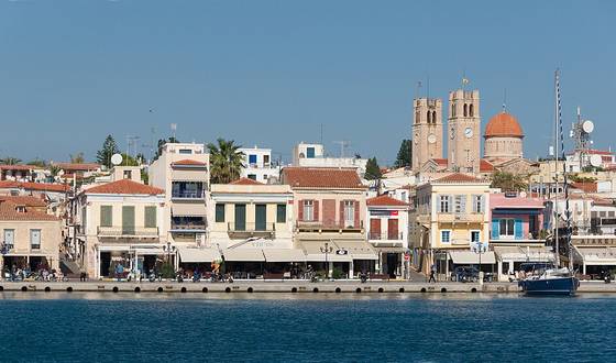 View of Aegina Municipality