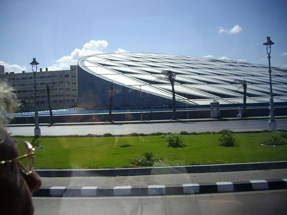 View of Bibliotheca Alexandrina