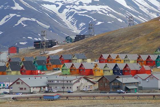 View of Longyearbyen