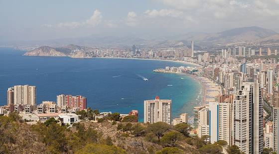 View of Benidorm