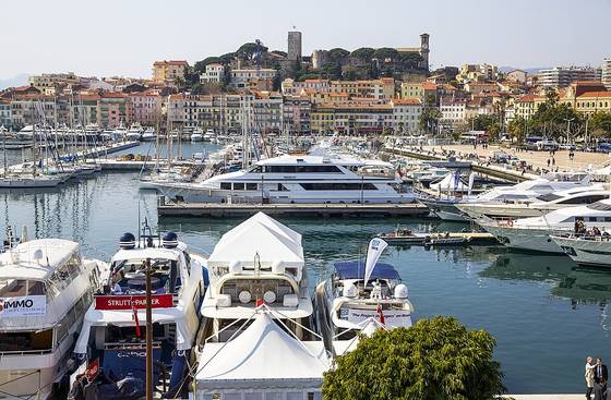 View of Cannes