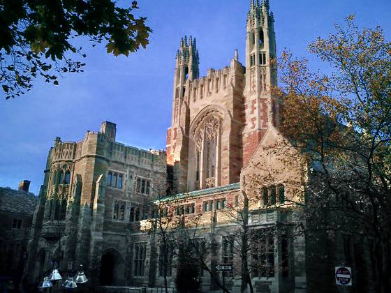 View of Yale University