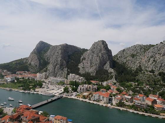 View of Omiš