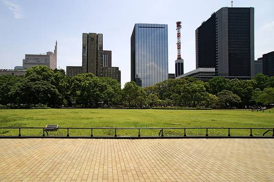 View of Hibiya Park