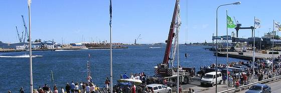 View of Port of Oskarshamn