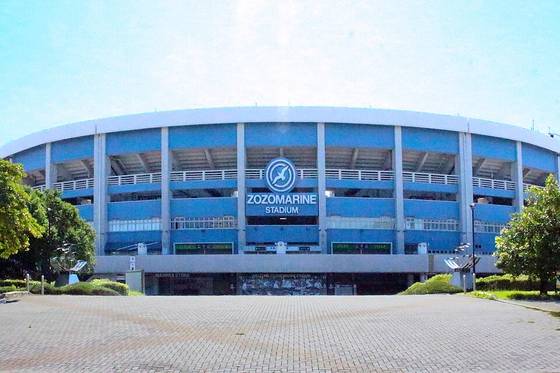 View of ZOZO Marine Stadium