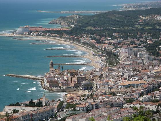 View of Sitges