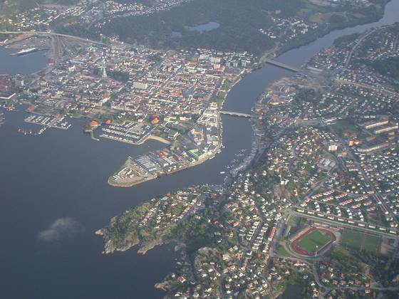 View of Kristiansand Municipality