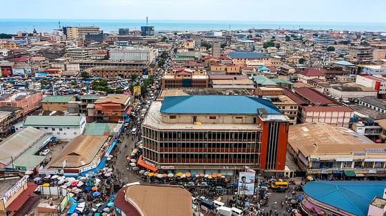 View of Cape Coast