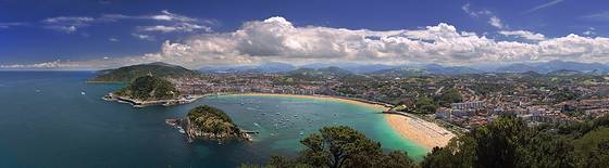 View of San Sebastián