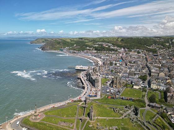 View of Aberystwyth