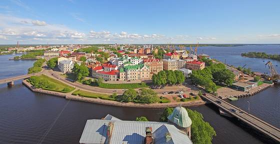 View of Vyborg